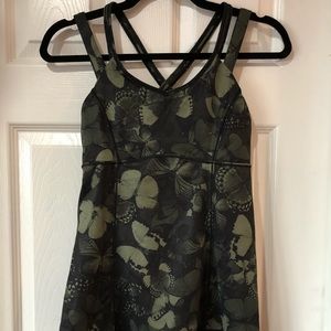 Lululemon Military pattern Green Active Tank Top